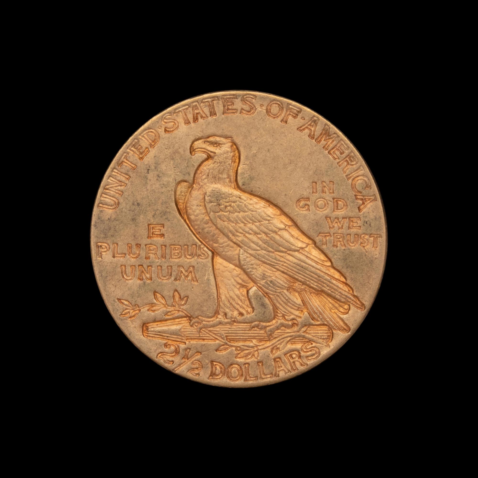 A 1929 Indian Head $2.50 Gold Coin