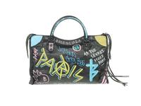 Balenciaga Graffiti City Bag
