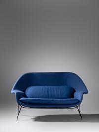 'Womb' Settee, c. 1950s Knoll Associates, USA