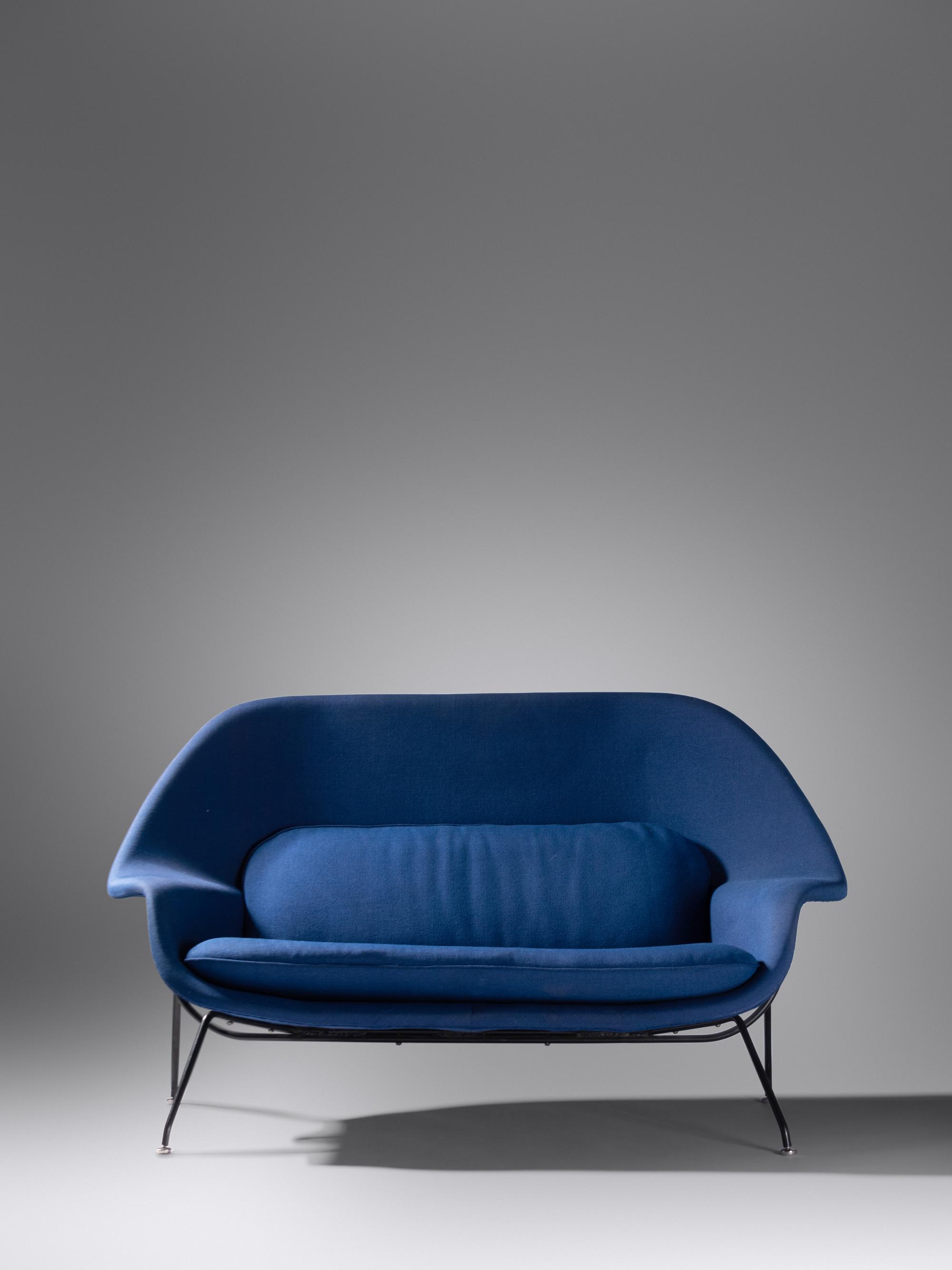 'Womb' Settee, c. 1950s Knoll Associates, USA