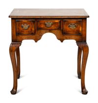 A George II Style Walnut Dressing Table
