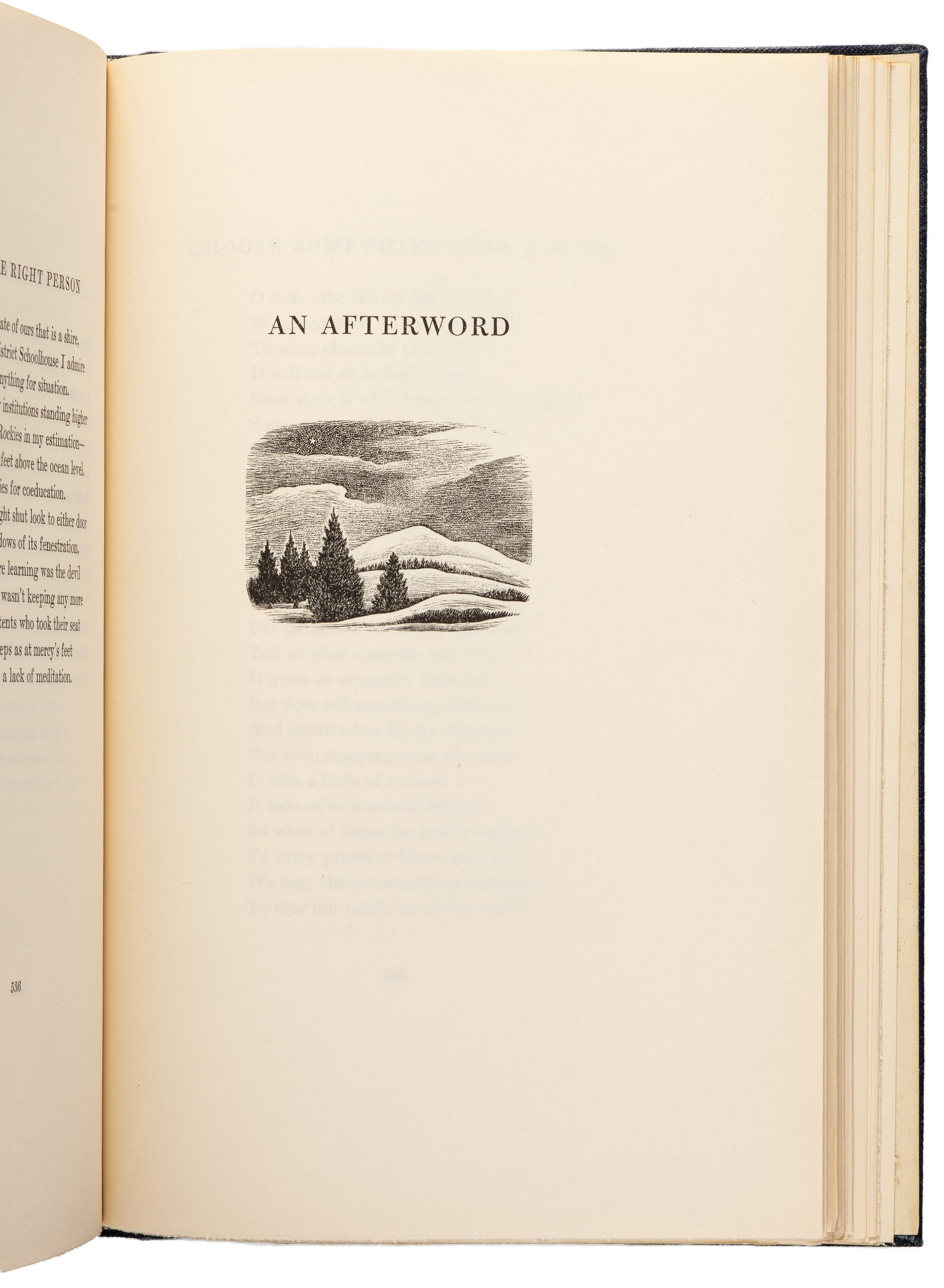 [LIMITED EDITIONS CLUB]. FROST, Robert (1874-1963). The Complete Poems of Robert Frost. New York: The Limited Editions Club, 1950.