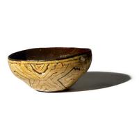 An Amahuaca Ceramic Drinking Bowl