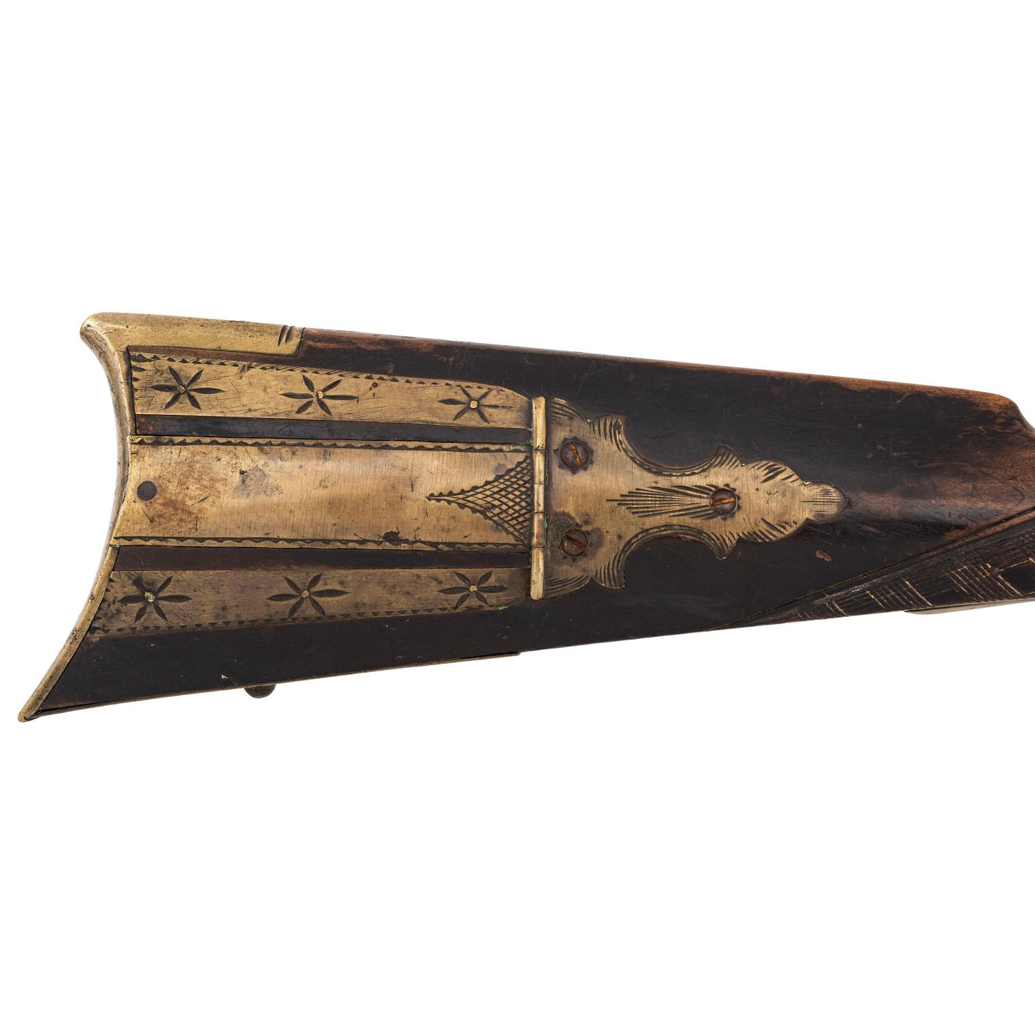 Percussion Indian Trade Rifle by A. Gumph