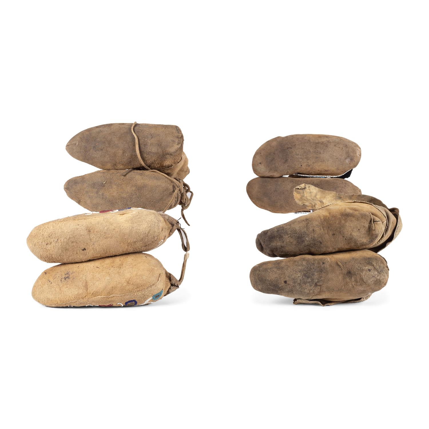 Group of Northeastern Moccasins