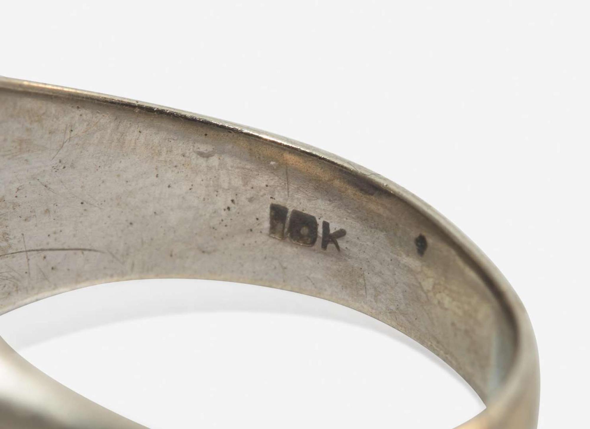 A Pair of Gem-Set Rings