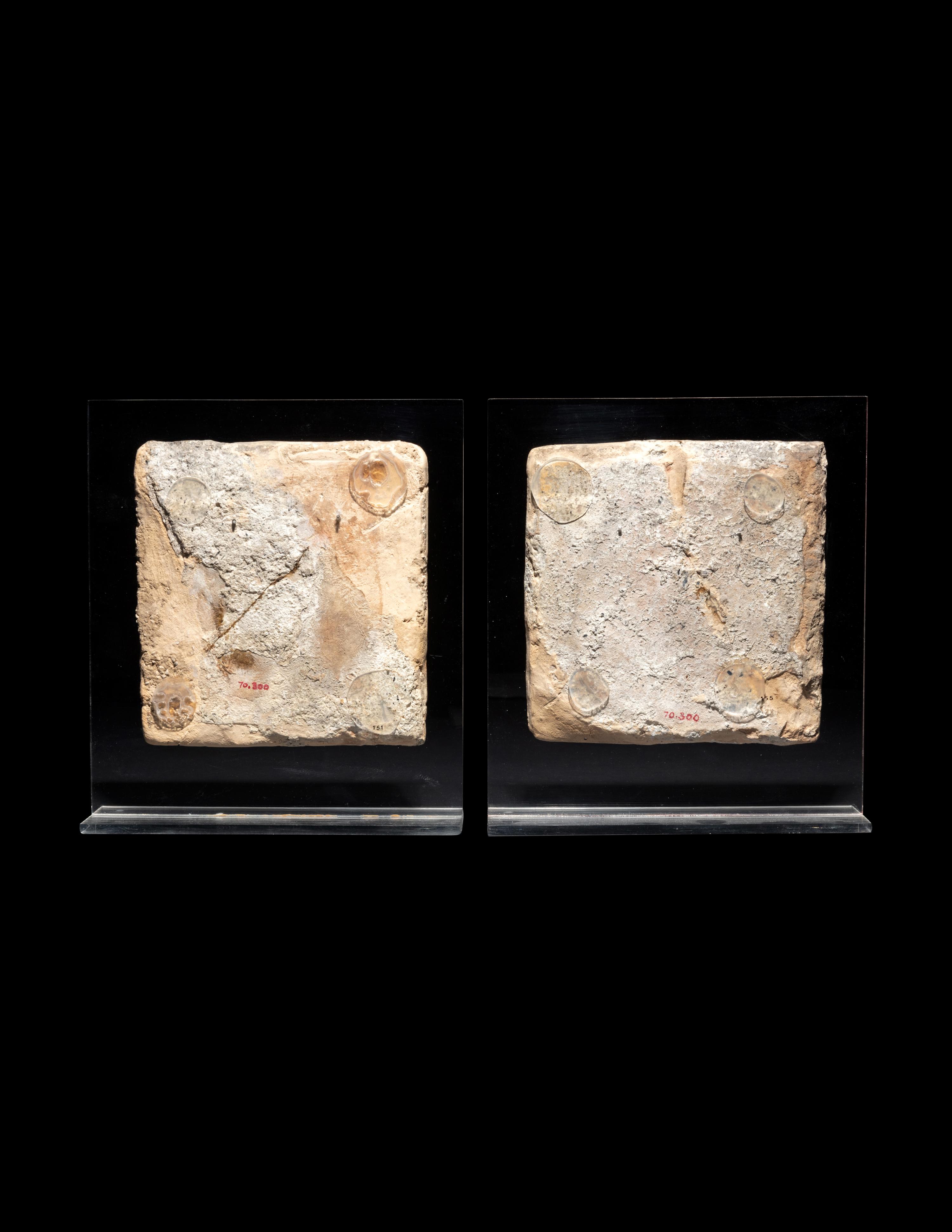 Two Persian Pottery Tiles
