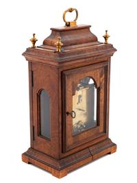 A French Mahogany Cased Mantel Clock