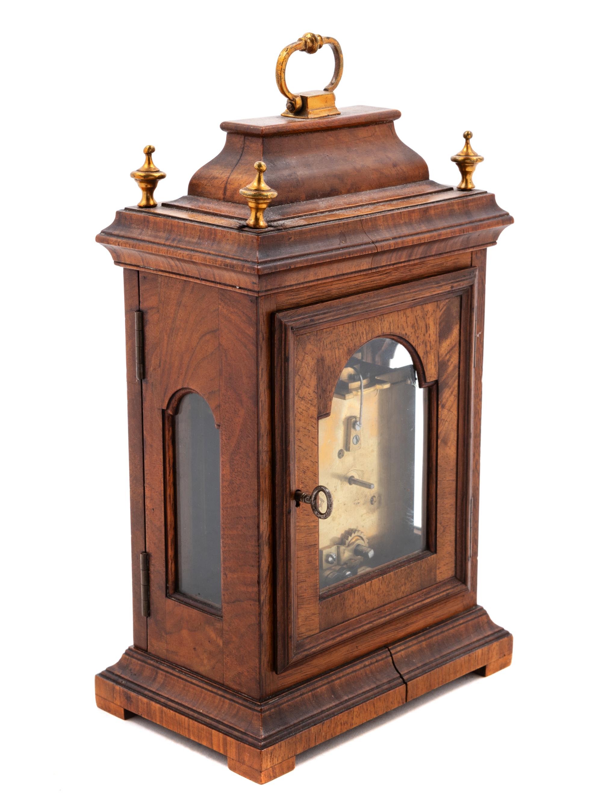 A French Mahogany Cased Mantel Clock