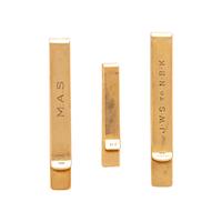 COLLECTION OF YELLOW GOLD GENTLEMEN'S ACCESSORIES
