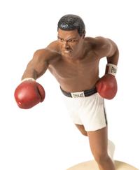 A Muhammad Ali Signed Autograph Salvino Figure,