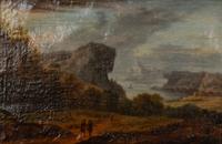 A Rhine Landscape with Figures