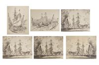 Six Works: Ready to Start, also known as Provide the Sinews of War (4); together with In Dry Dock; together with Building Submarine Chasers), 1917 (6)