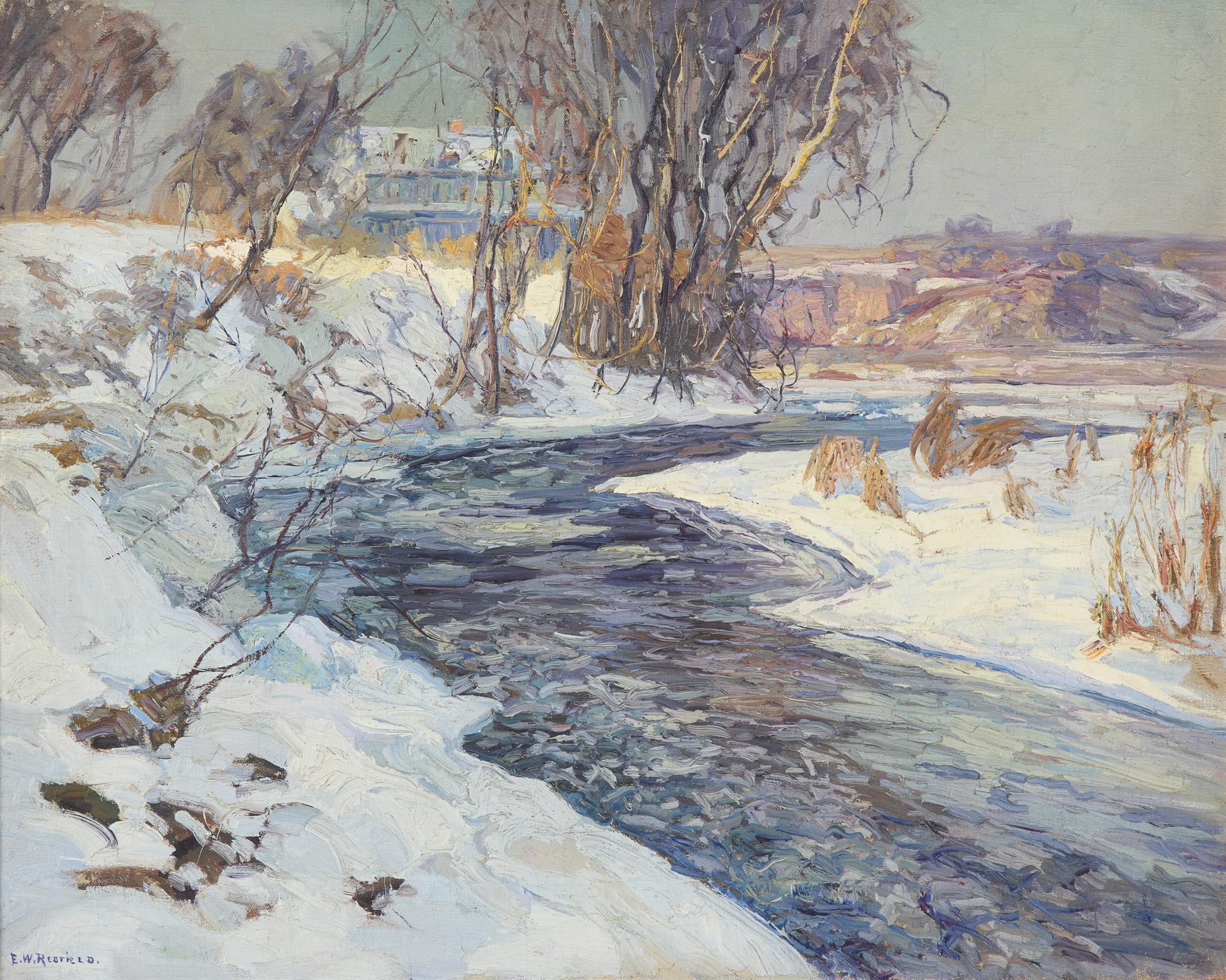 Edward Willis Redfield (American, 1869-1965) — The End of the Island , c. 1920