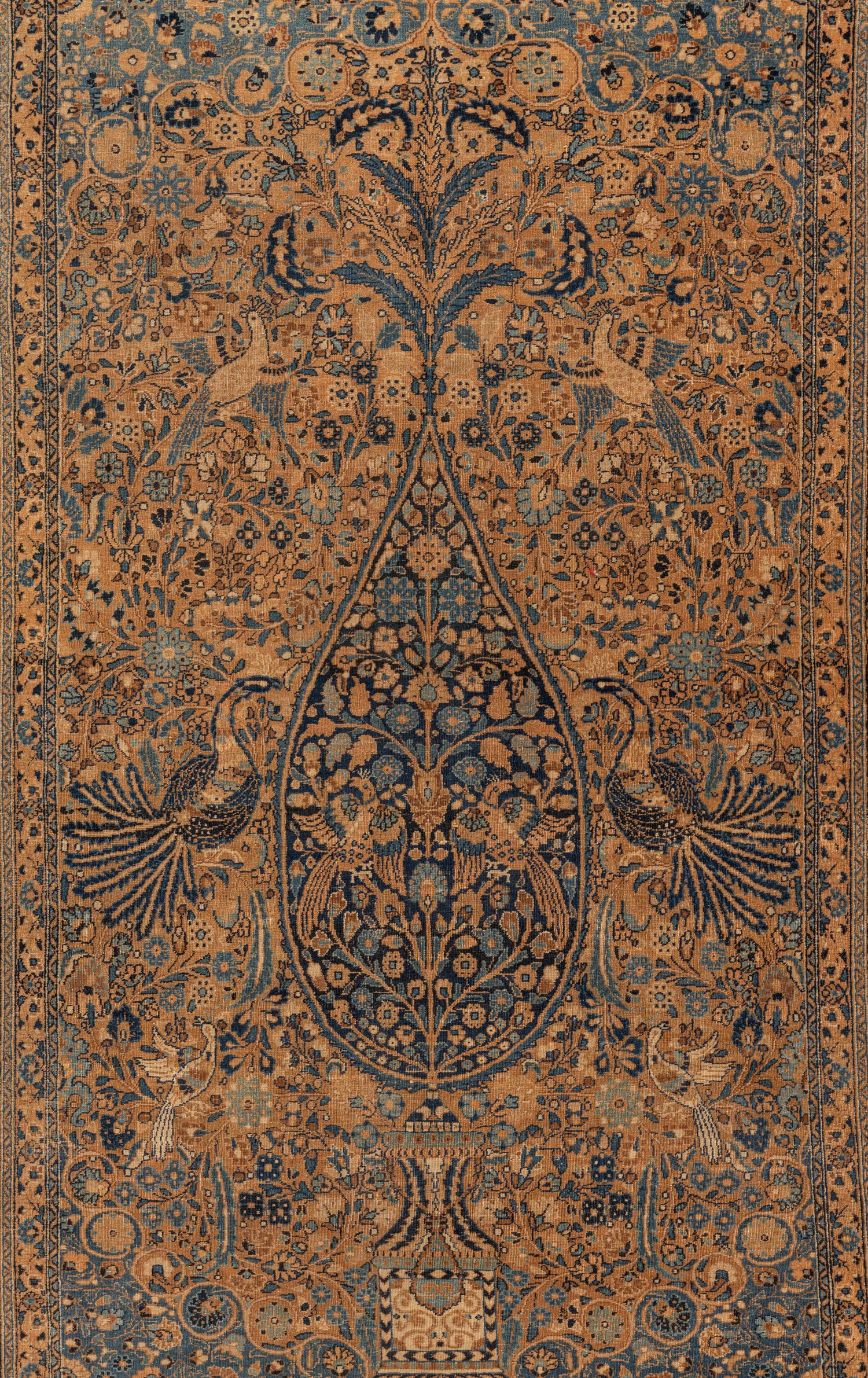 A Kirman Wool Rug