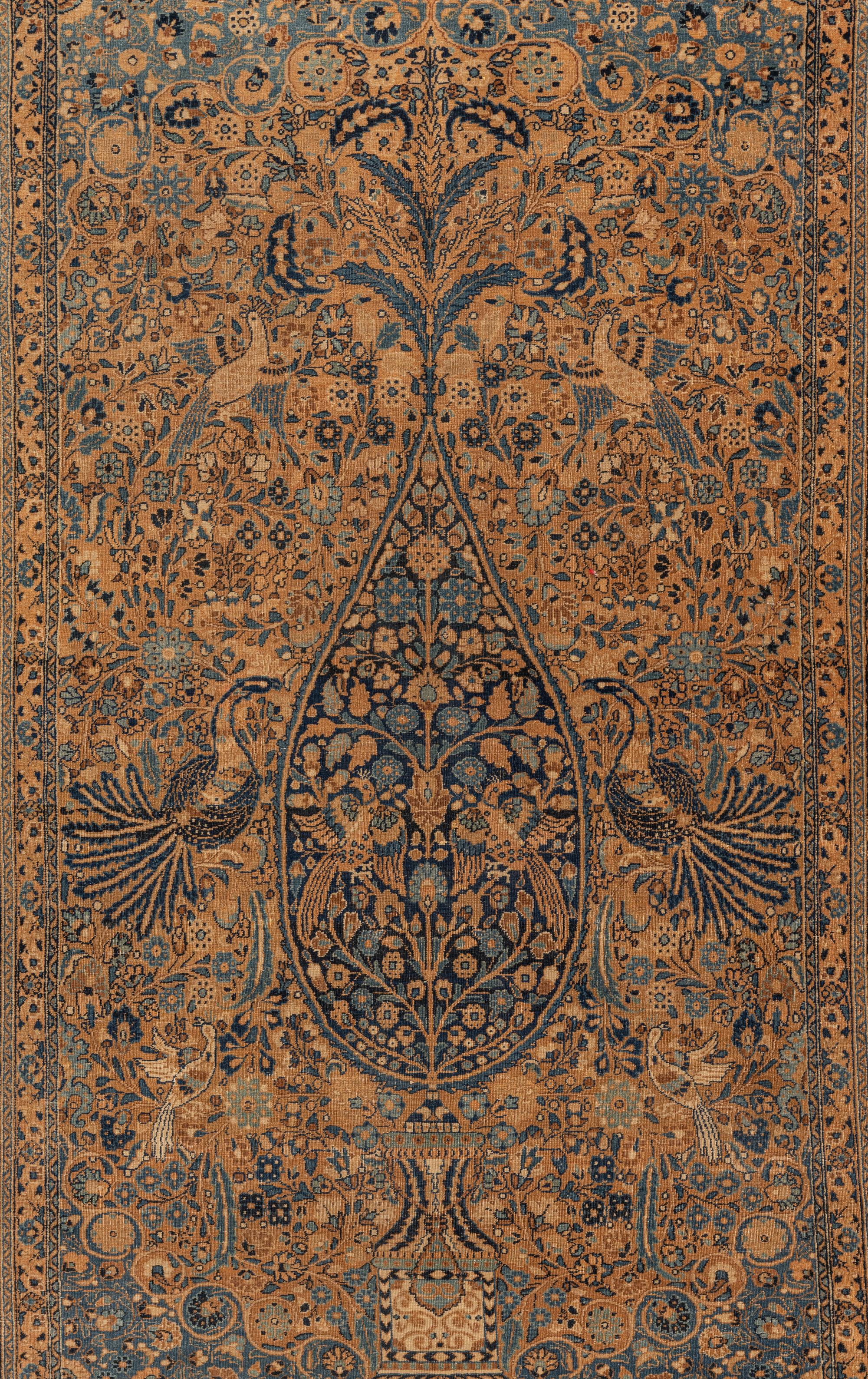 A Kirman Wool Rug