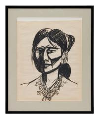 Portrait of a Native American Woman