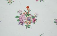 A Chinese Export Porcelain Platter and Oval Serving Bowl