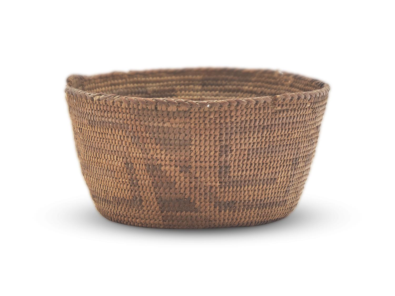 A Small Native American Woven Basket, California, Early 20th Century