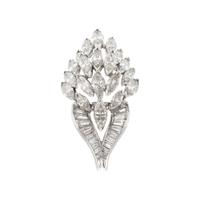 CONVERTIBLE DIAMOND BROOCH/NECKLACE