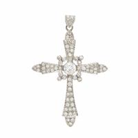 DIAMOND CROSS PENDANT