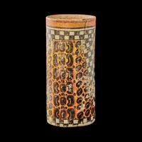 A Maya Polychrome Cylinder Vessel