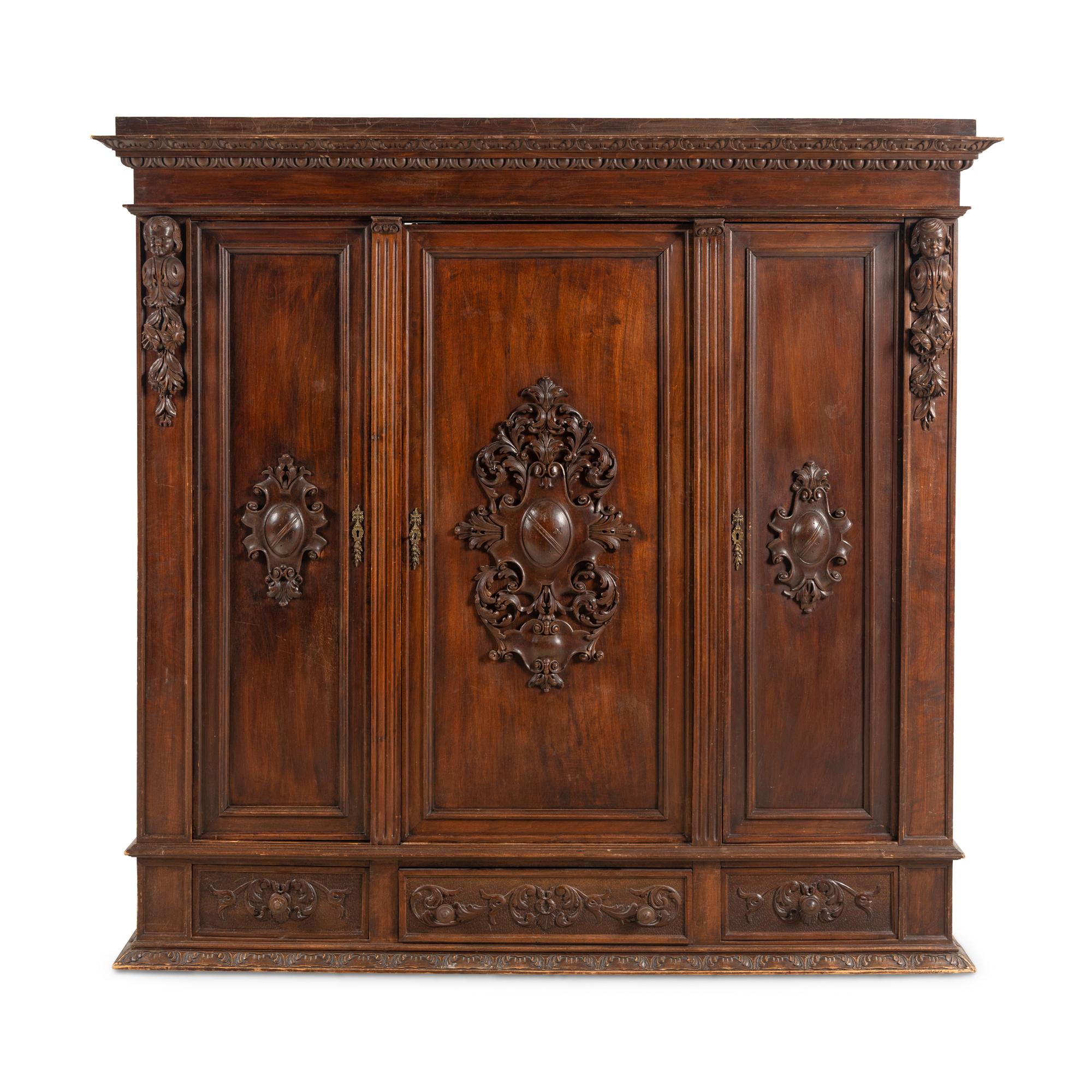 A Spanish Walnut Cabinet