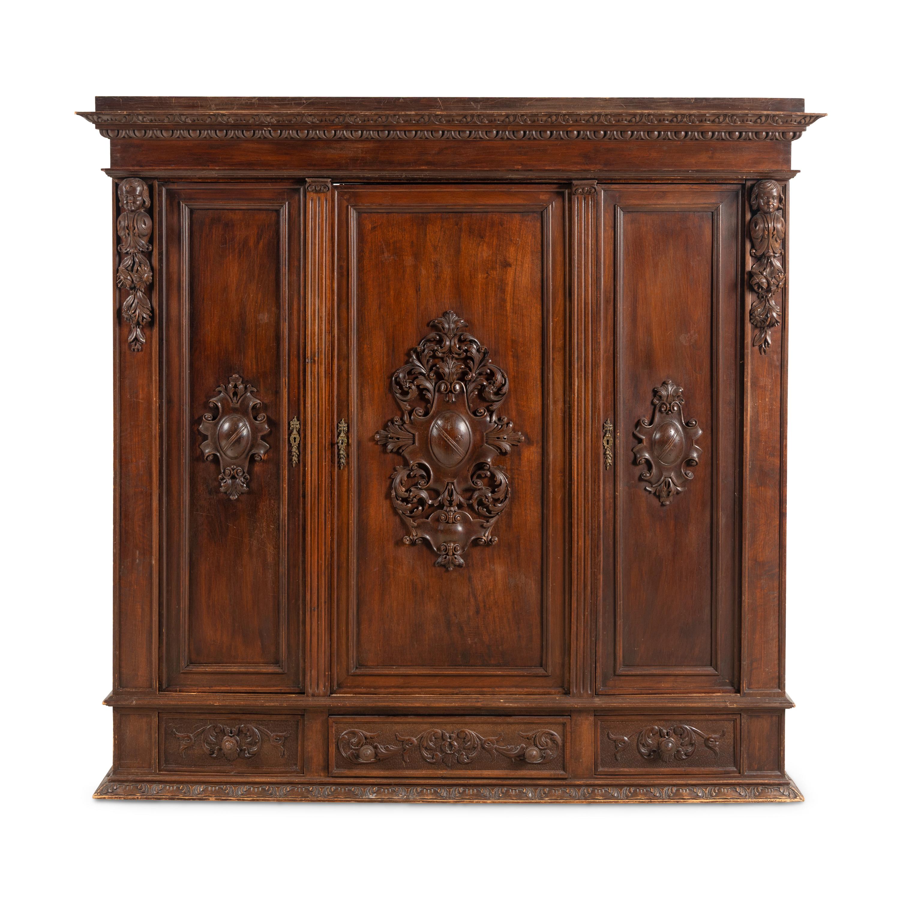 A Spanish Walnut Cabinet