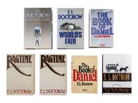 DOCTOROW, Edgar Lawrence (1931-2015). A group of 5 works by Doctorow, MOST FIRST EDITIONS, MOST SIGNED, comprising: