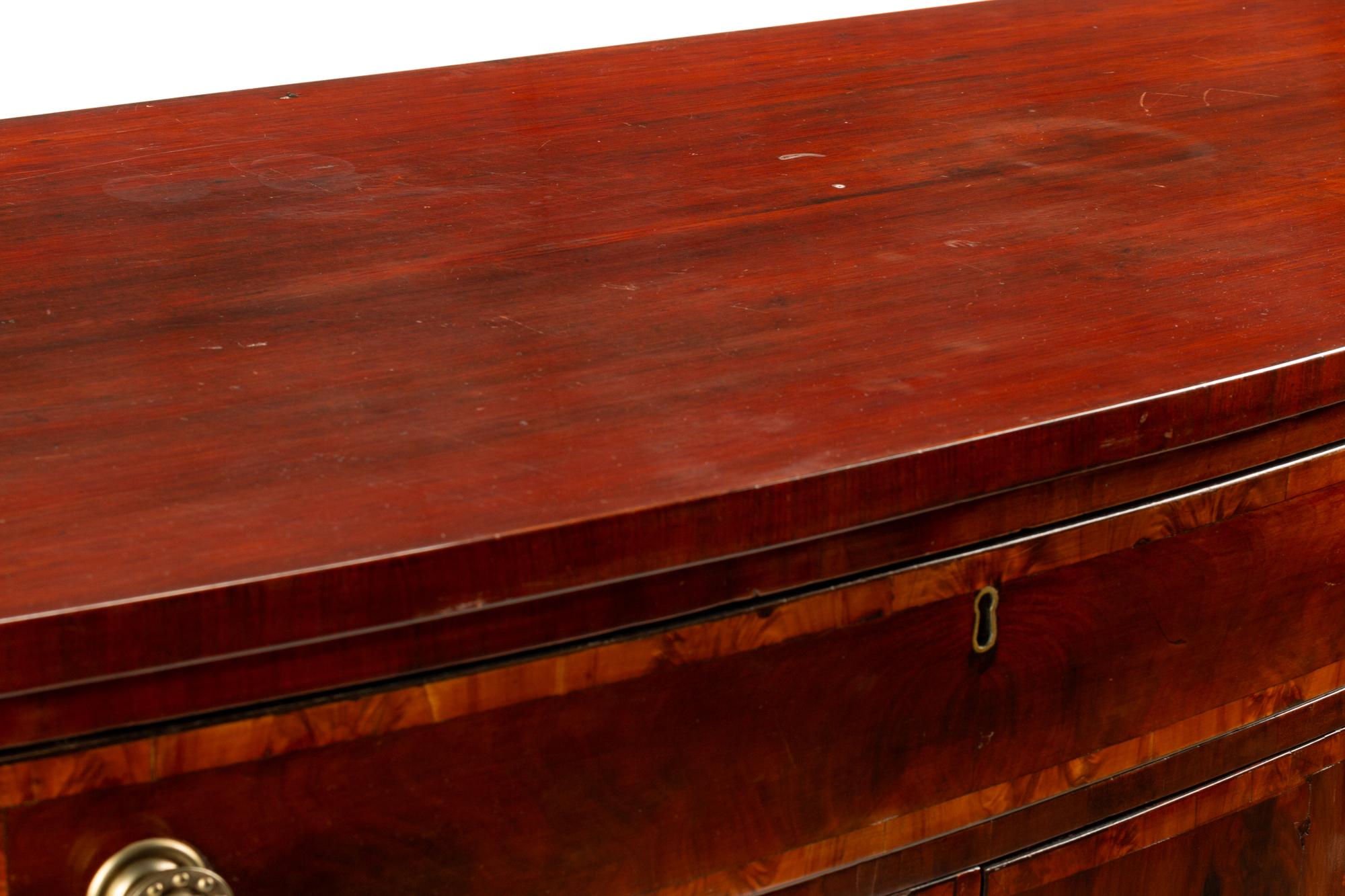 A Federal Mahogany Sideboard
