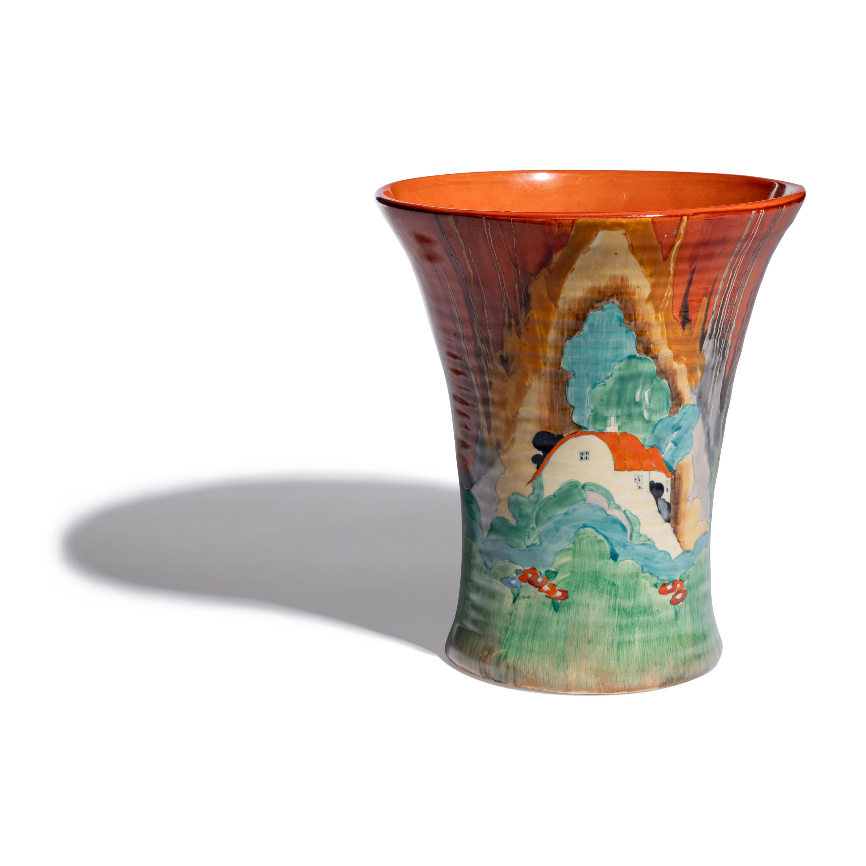 Clarice Cliff (English, 1899-1972) — Delicia vase