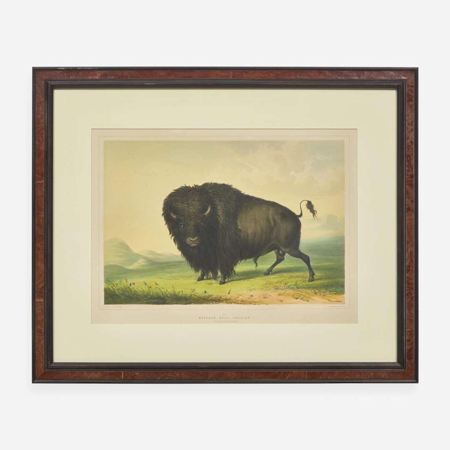 George Catlin (American, 1796-1872) Catlin's North American Indian Portfolio: Hunting Scenes and Amusements of the Rocky Mountains and Prairies of America