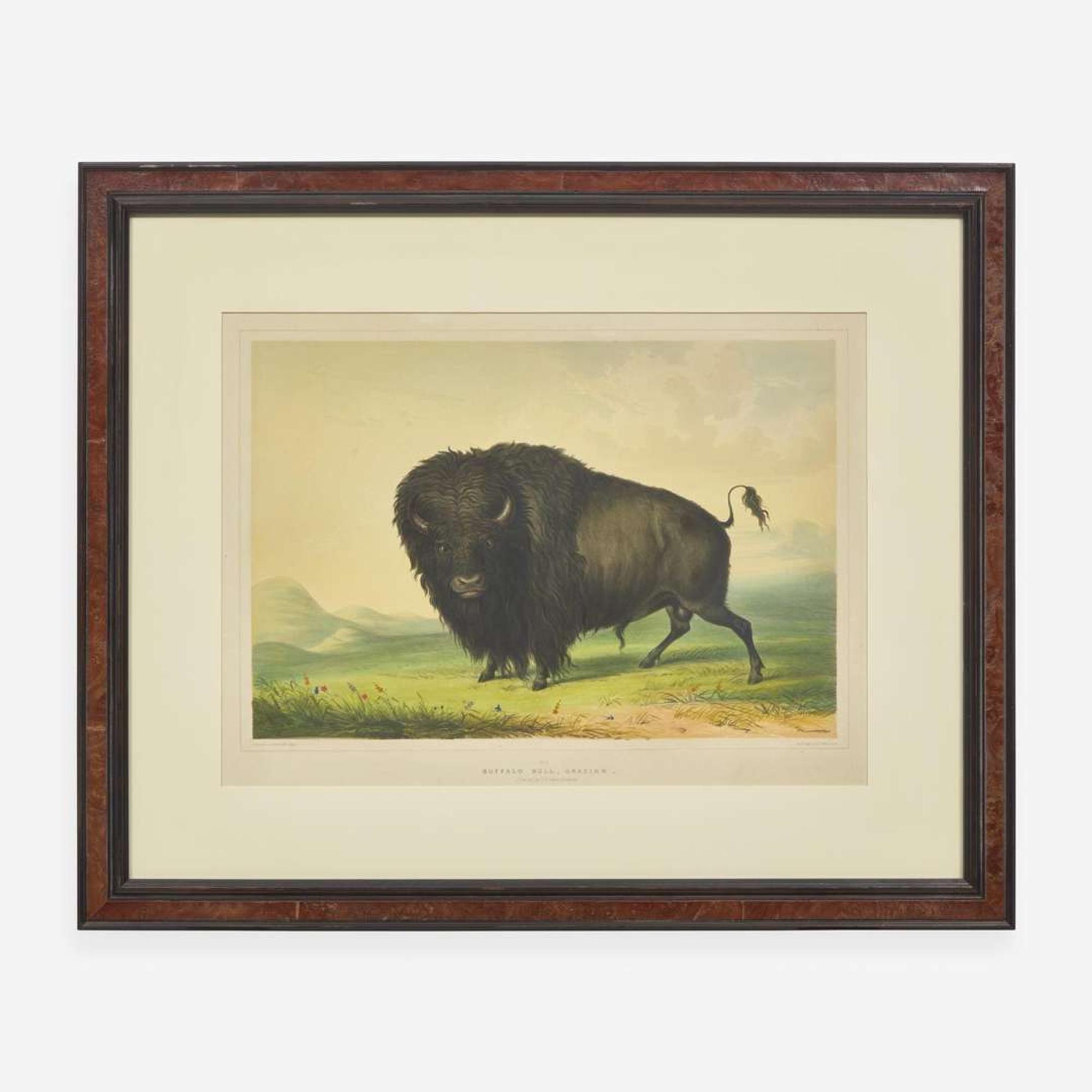 George Catlin (American, 1796-1872) Catlin's North American Indian Portfolio: Hunting Scenes and Amusements of the Rocky Mountains and Prairies of America