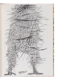 [FINE PRESS - GEHENNA PRESS]. BASKIN, Leonard (1922-2000). Demons, Imps, & Fiends . Northampton, MA: Gehenna Press, 1976.