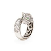 SONIA B, DIAMOND PANTHER RING