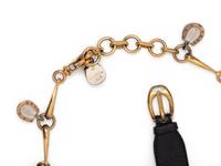 Four Gucci Items: One Necklace, One Bracelet, One Ring, One Key Chain, 1970-80s