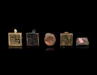 Five Chinese Bronze Seals