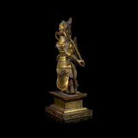 A Chinese Gilt Bronze Figure of Weituo Pusa , Ming Dynasty 明 鎏金銅韋陀