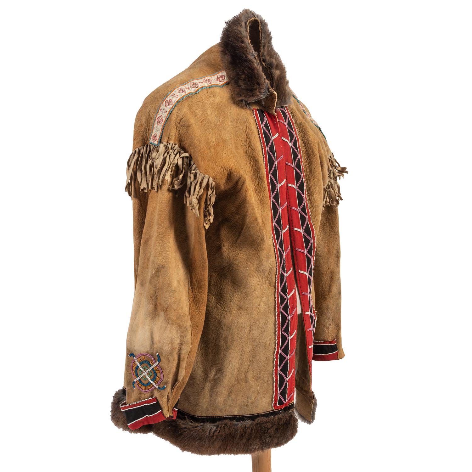 Cree Beaded Moose Hide Jacket