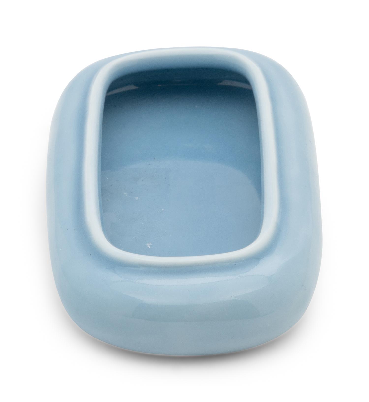 A Chinese Clair-de-Lune Glazed Porcelain Brush Washer