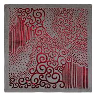 Voided Velvet Scarf, 1980-90s