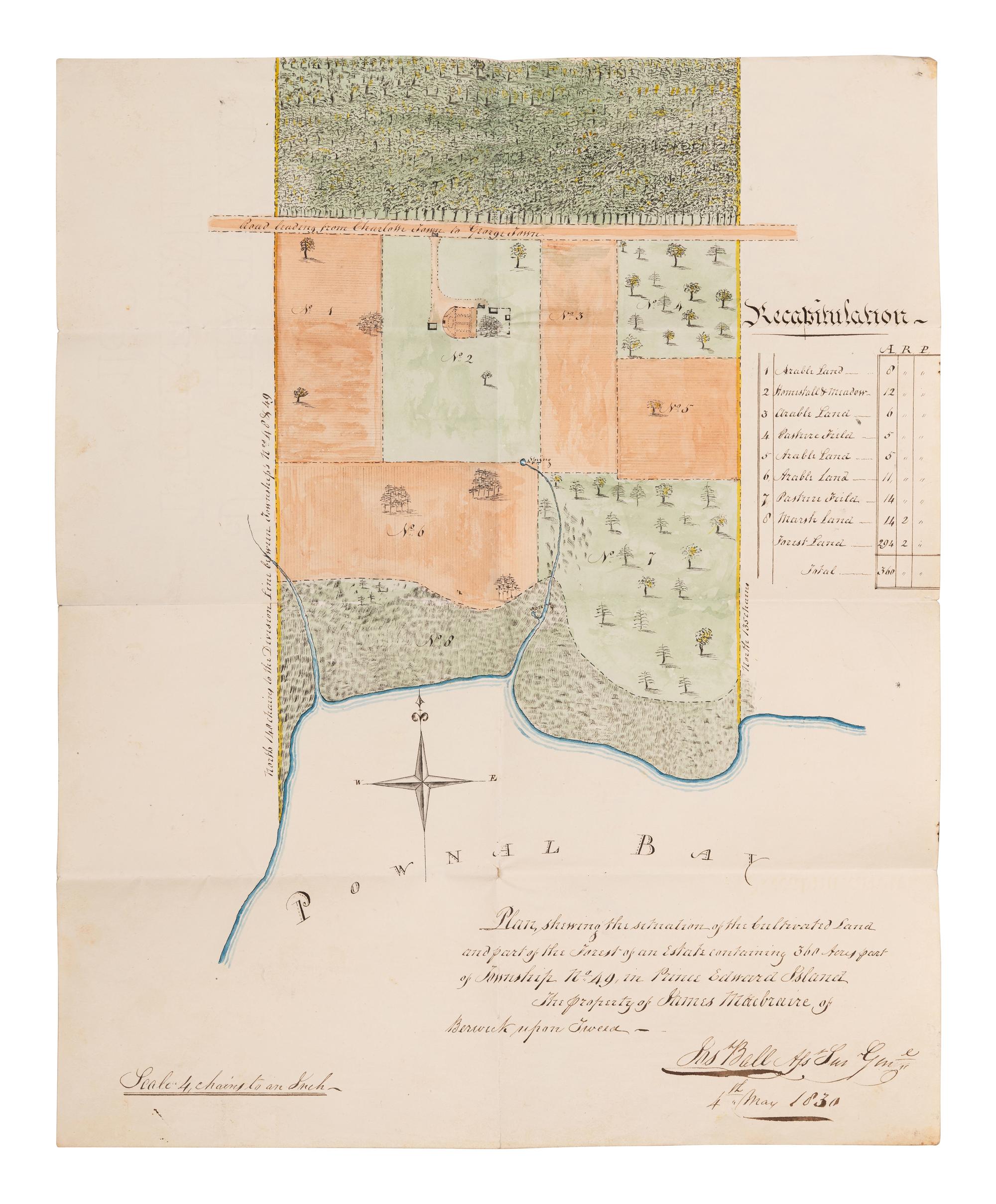 [BOTANY & GARDENING -- MANUSCRIPTS]. A group of 5 manuscripts, comprising: