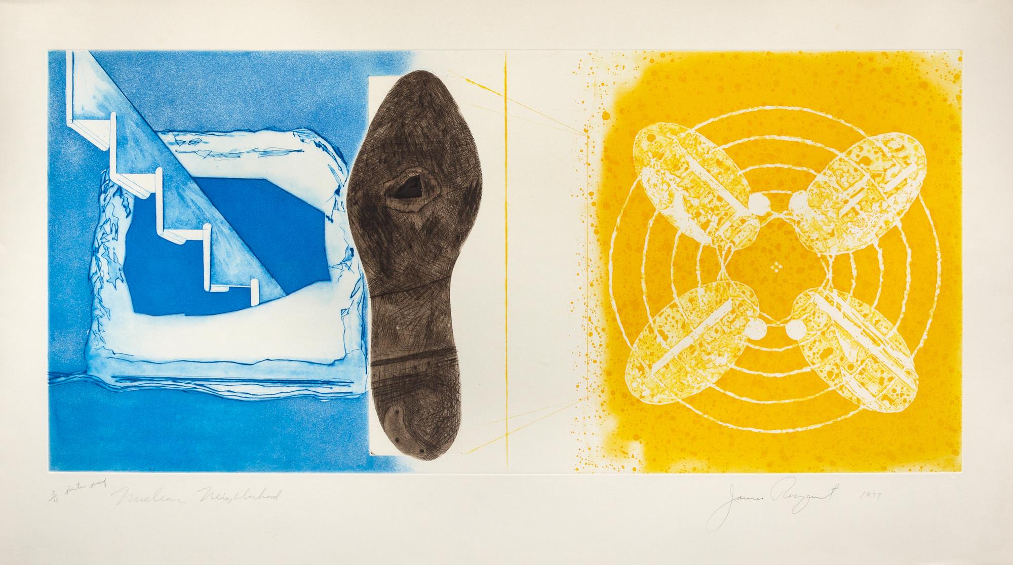 Nuclear Neighborhood; Towel, Star, Sunglasses ( a pair of works from the Tripartite series )
