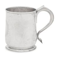 A George II Silver Cann