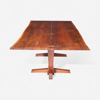 George Nakashima (American, 1905-1990) "Conoid" Dining Table, New Hope, Pennsylvania, 1965