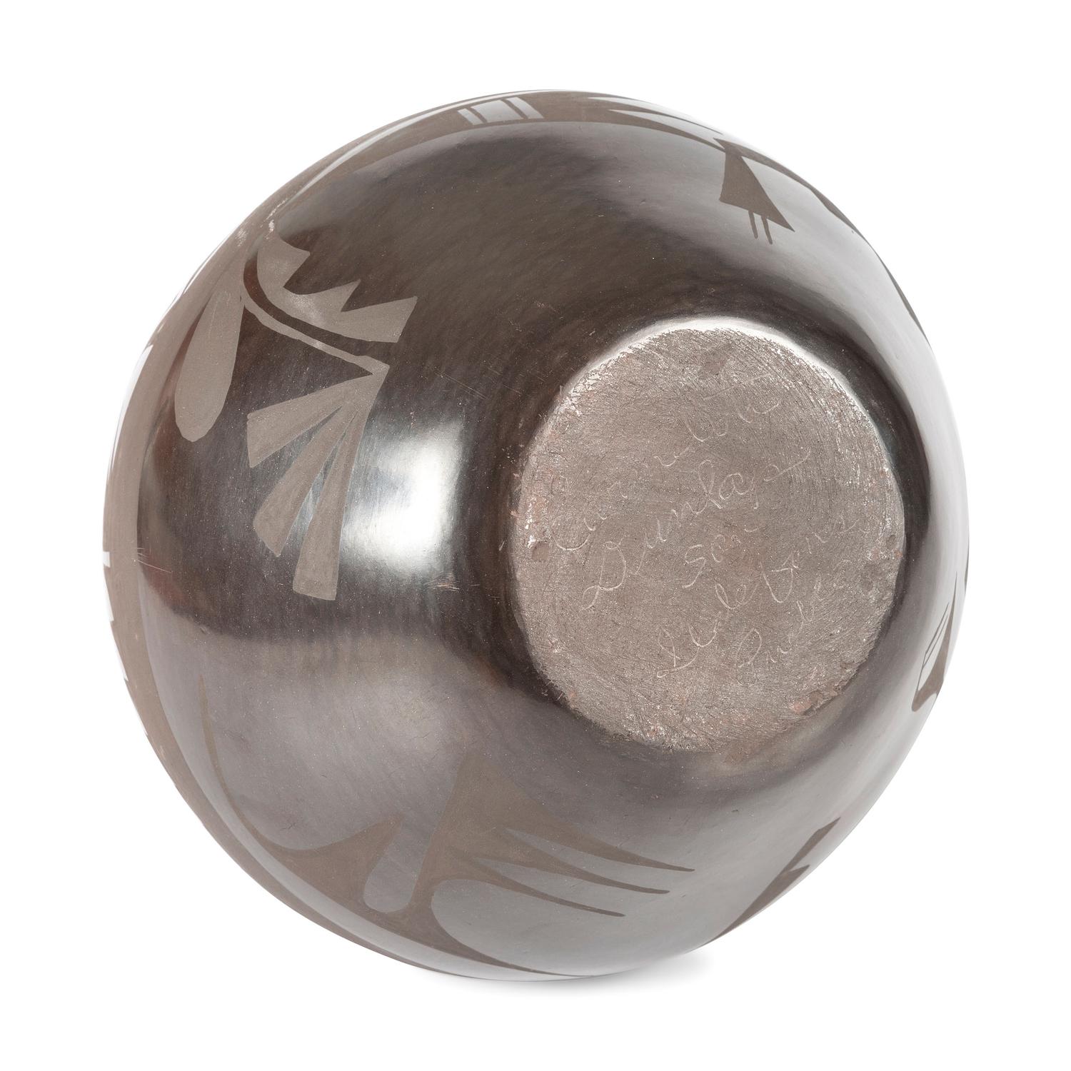 Blackware Pottery Vase