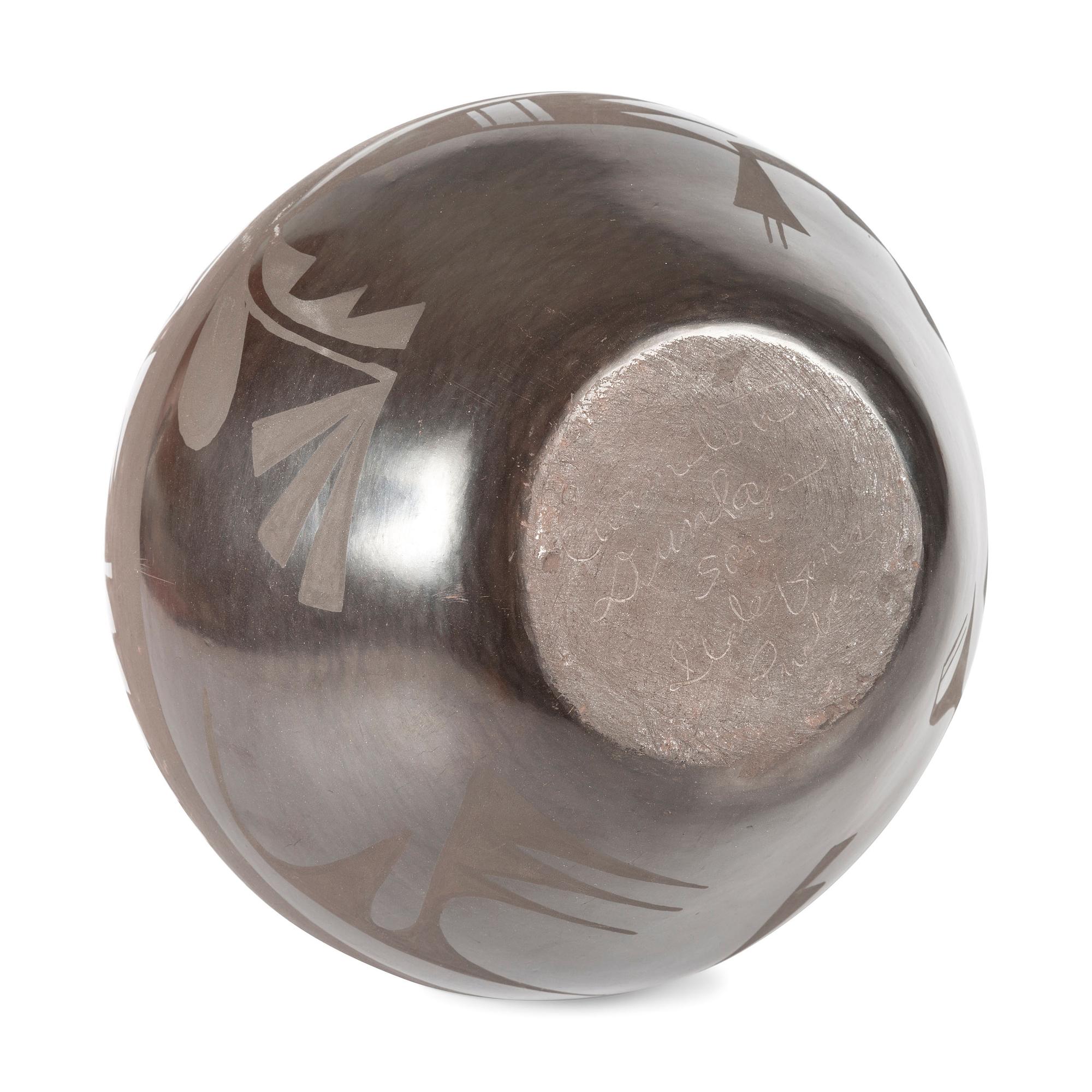 Blackware Pottery Vase
