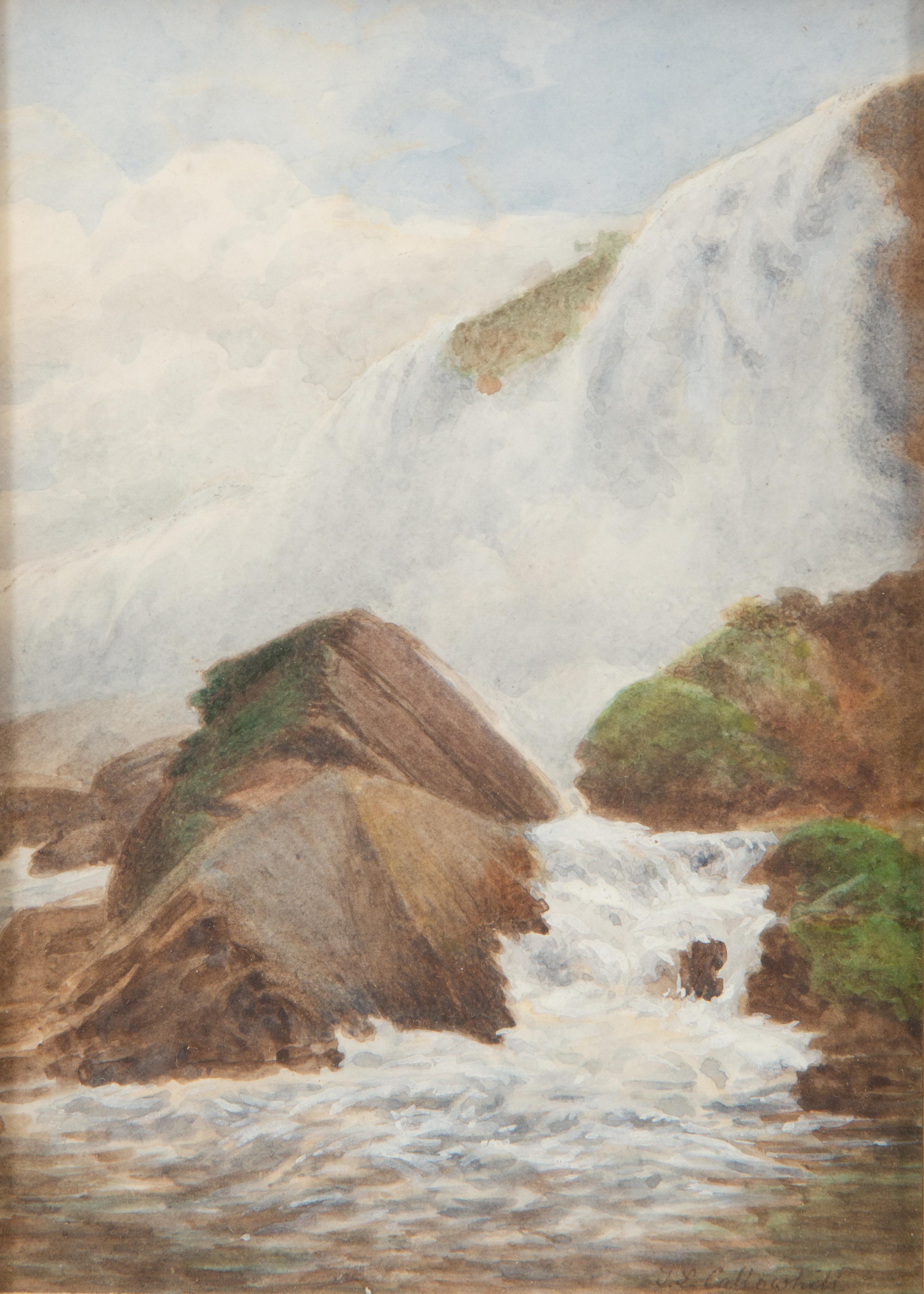 Sidney Thomas Callowhill (American, 1867-1939) — Waterfalls (three works)