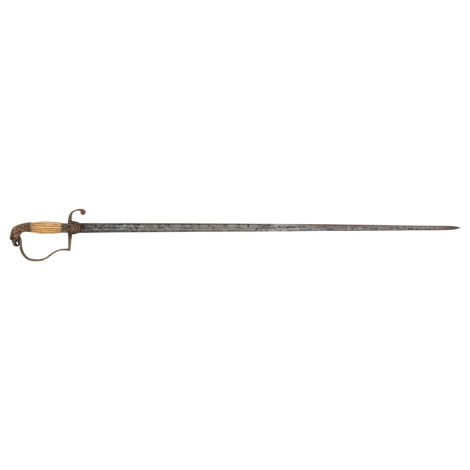 19th Century Eagle Head Militia Sword