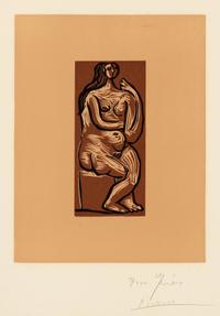 Pablo Picasso (Spanish, 1881–1973) — Nu assis , 1962